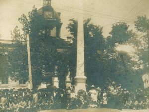Confederate Monument in Decatur 1908