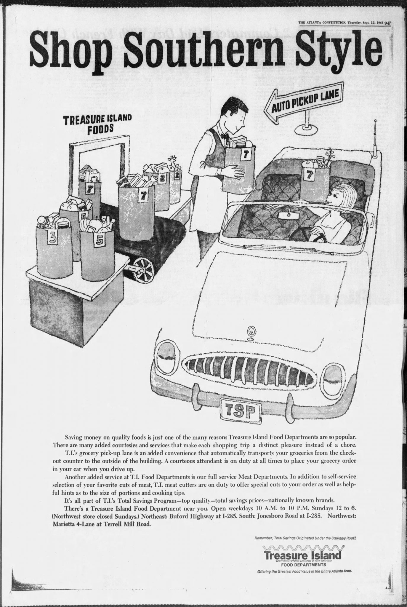 Treasure Island Retail Giant; An Iconic MidCentury Discount Store