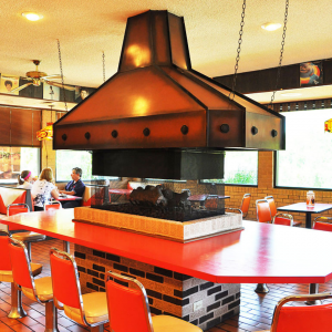 Interior of an A&W