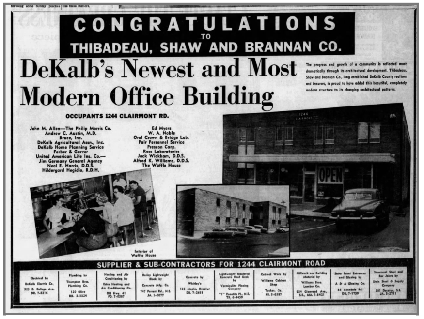 Vintage Waffle House, History and Locations DeKalb History Center
