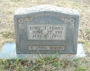 DHC Blog: Lois Fears Tombstone