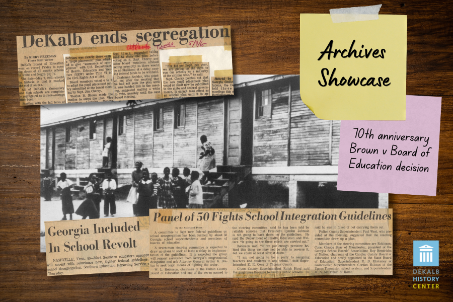DHC Programs: brown vs board archives showcase