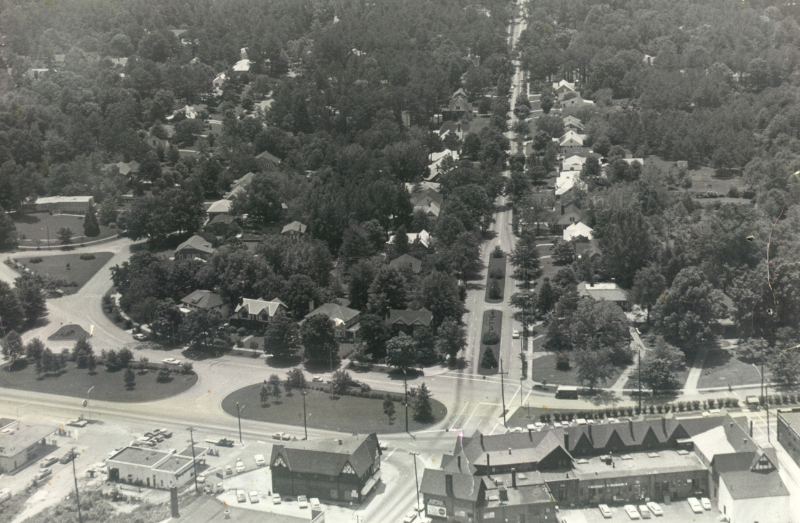 aerial-view DHC Exhibits: Avondale, c. 1950s